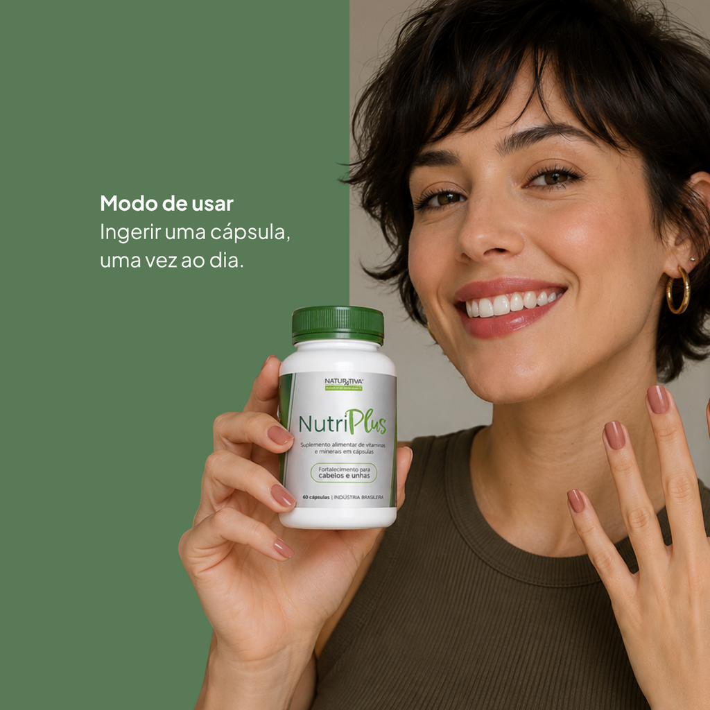 NutriPlus | Suplemento para cabelos e unhas